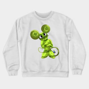 Mousemallow: Green Crewneck Sweatshirt